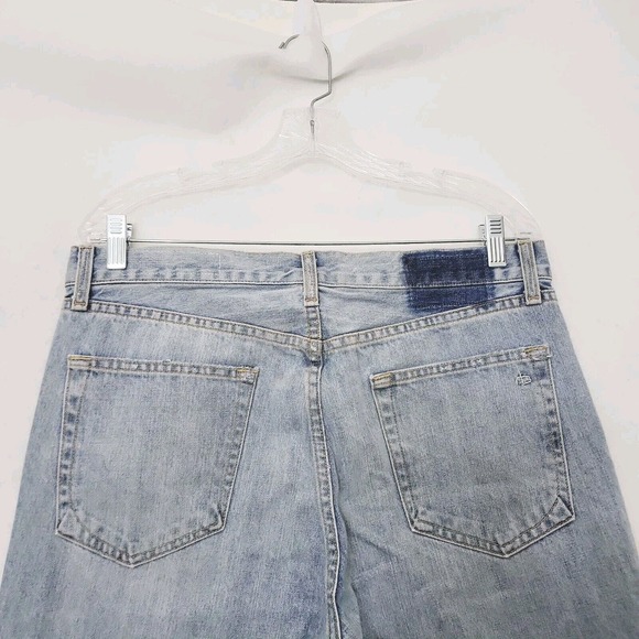 Rag & Bone Womens Union Pool Marilyn Distressed Jeans W1718K165UNI Size 31 - Picture 6 of 8